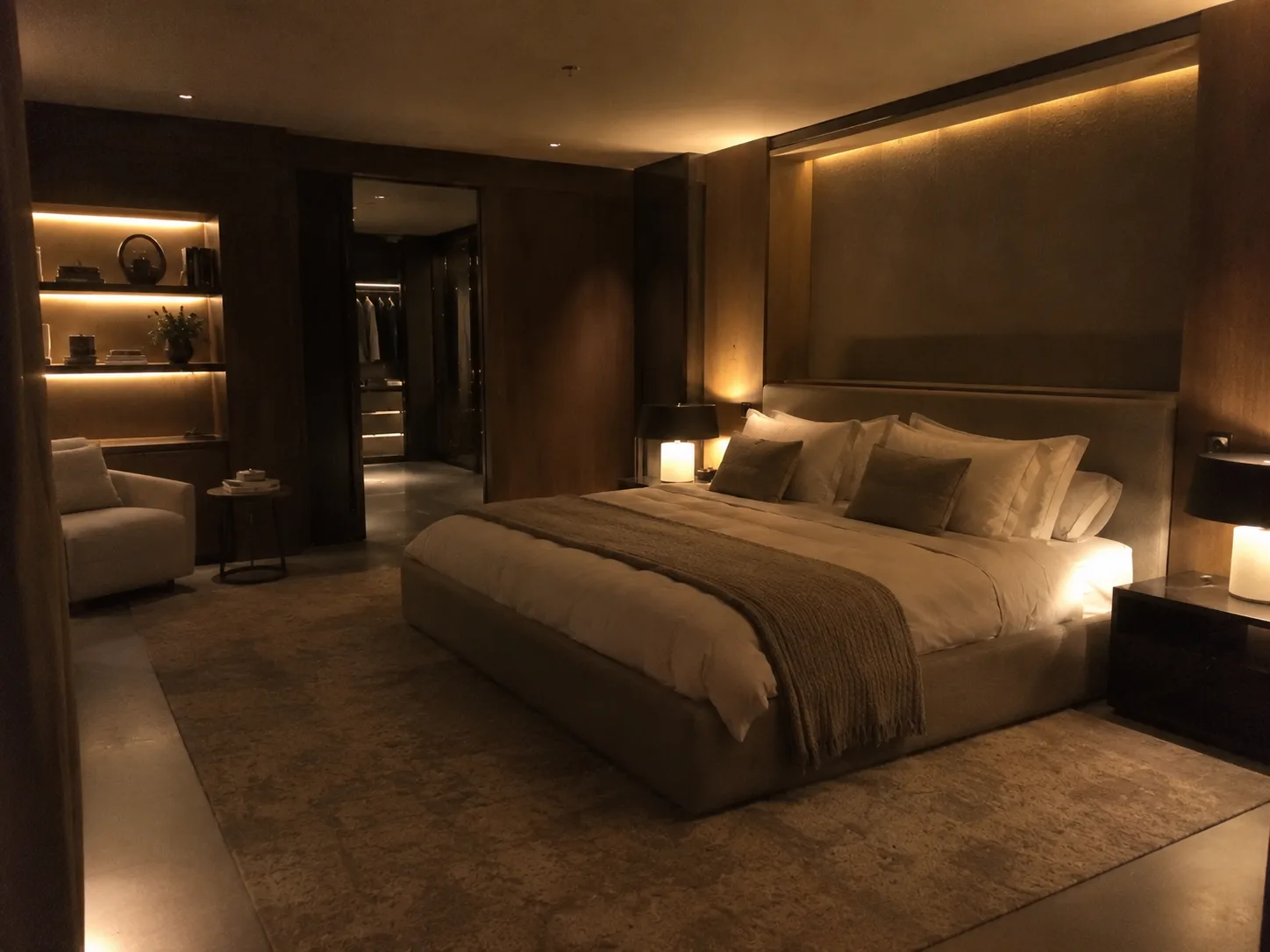 Project Bunker underground bedroom visualization